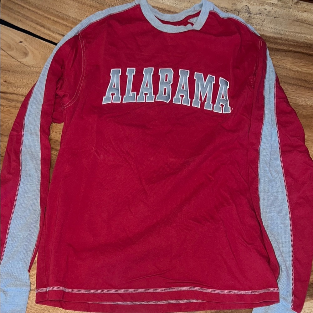 Alabama Red Long Sleeve Tee
